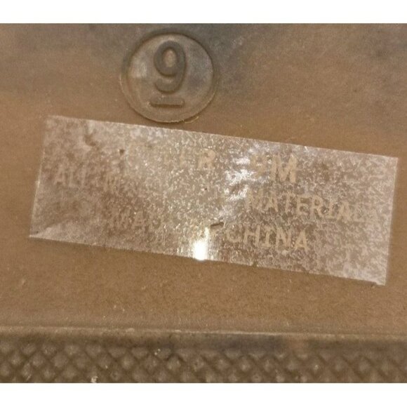 Sincerely Jules Womens 9 White Strap Slide Silver Studded Sandals Slip On Padded - Picture 8 of 8